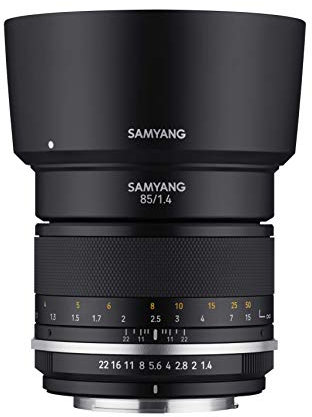 Samyang MK2 85 mm F1.4 wetterversiegeltes Teleobjektiv für MFT
