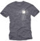 Coole Nerd T-Shirts CPU Blaugrau Größe XXXL