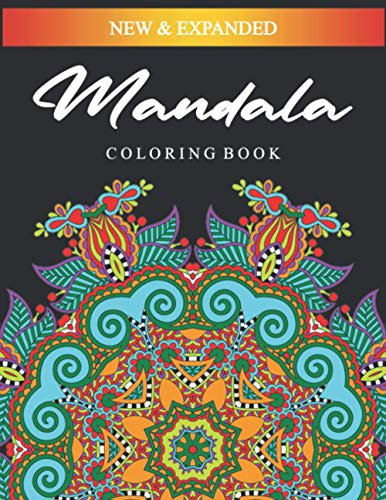 Mandala Coloring Book: 50 Beautiful Mandalas, Stress-Relieving Designs for Adults