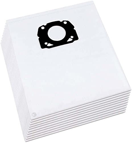 10 Hochwertige Staubsaugerbeutel - Für Kärcher WD MV 6 P Premium 1.348-271.0 passend - Bestleistung beim Saugen