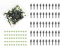 Fishing Bait Screws Hook Stops: 100pcs/box Carp Fishing Accessories Kit for Making Carp Boilies Pop Up Rigs