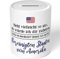 JUNIWORDS Spardose Sparbüchse, Sieht vielleicht so aus, als würde ich dir zuhören. Doch in Wahrheit denke ich an die Vereinigten Staaten von Amerika (1001358)