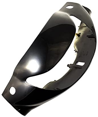 gy6-ersatzteile_de LENKERVERKLEIDUNG LAMPENMASKE SCHEINWERFER VERKLEIDUNG in SCHWARZ für BAOTIAN BT49QT-9N KYMCO 50 oder FLEX TECH und baugleiche ROLLER