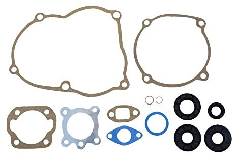 Dichtsatz + Wellendichtringe kompatibel mit Puch Maxi N S E50 Motor altes Modell 3-Lager Anroll/Kickstart