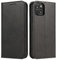 Mixroom - Custodia Cover Case a Libro Nero per iPhone 14 con Stand in Ecopelle Chiusura Magnetica Formato Portafoglio Parte Interna in TPU Morbida con Bordi Piatti