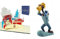 LINPOPUP®, LIN17251, 3D POP UP Karte Grußkarten Reisegutschein Geburtstag Karten Hamburg skyline, N193 & Bullyland 12256 - Spielfigur Affe Rafiki mit Simba aus Walt Disney Der König der Löwen