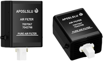 Subzero Luftreinigungspatrone 7007067 Luftfilter Ersatz für Kühlschrank Sub-Zero APOSLSLU 7007076 Luftfilter (2 Stück)