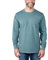 Carhartt Men's Signature Logo Long-Sleeved T-Shirt, Sea Pine Heather, S