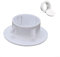 SPORTARC Couvercle décoratif pour trou de climatisation, cache-trou décoratif pour aérations murales, bouchon de trou de climatisation (50 mm)