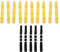 HERCHR Verstellbares Flag Football Set, 5 Stück Flagge Fußball Set PP-Flagge Fußballgürtel Rennsport Spiel Taillenflagge Für Trainingsausrüstung Flagge Fußball Gürtel Für Jugendliche Und Erwachsene