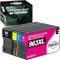 Paeolos 963 XL Druckerpatronen Wiederaufbereitet Kompatibel für HP 963XL Multipack für HP Officejet Pro 9010 Patronen für HP Officejet Pro 9012 9014 9020 9015 9016 9018 9019 9022