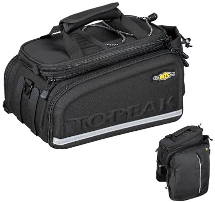 TOPEAK MTS TrunkBag DXP Hinterradtasche mit erweiterbaren Gepäckträgern, Gurthalterung, Modell 2024