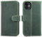 LENSUN Lederhülle für iPhone 11, Handyhülle [Echtes Leder][Wallet Fach][RFID Schutz] Leather Hülle Echtleder Handytasche Kompatibel mit Apple iPhone 11 - Retro Grün