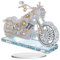 JISHSHAY Diamond Painting Tischdekoration Ornament Motorrad Diamant Painting Tisch Deko Motorrad Diamant Malerei Ornamente Tischdeko Moped Diamaond Malerei Tischdeko Diamantmalerei Tischdekoration