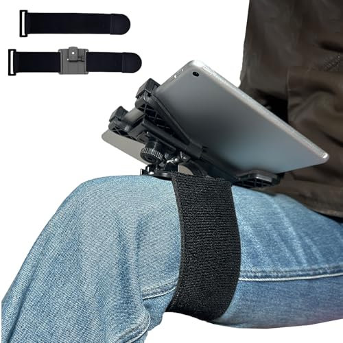 OHLPRO Planchette de Pilote pour iPad et Tablettes 7-11, 2 Sangles Élastiques Améliorées, Angles de Vue Réglables, Matériau Plastique de Qualité, Idéal pour l’Aviation et Le Divertissement