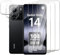 [5 Pièces] 3 Pièces Verre Trempé pour Xiaomi Redmi Note 14 5G avec 2 Pièces Caméra Arrière Protecteur, Ultra Résistant Film Protection écran, Dureté 9H, Sans Bulles, Anti-Rayures