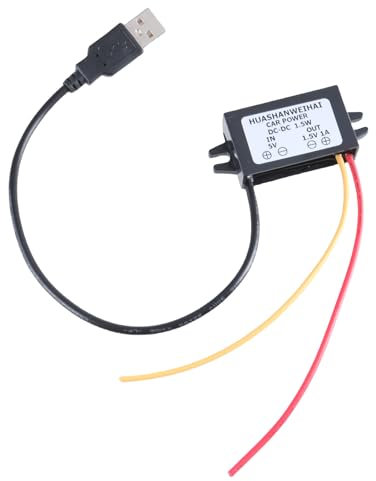 High Efficiency USB 5V2A To 1.5V1A Power Adapter Voltages Reducing Converter For Household Battery Operated Gadgets