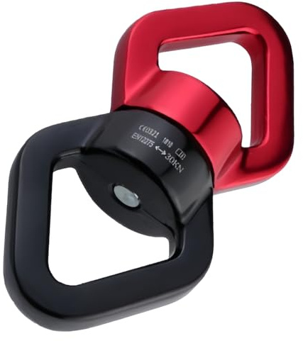 Kletterwirbel, 30 kN, 360 Grad drehbares Seil, Drehgelenk, Dichtung, Lager, Drehgelenk, Hängematte, Schaukel
