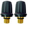 WIIYENA Lot de 2 bouchons de sécurité en laiton pour nettoyeur vapeur Karcher 4.590-105.0 avec joint torique 6.363-279.0 pour série SC1 SC2 SC3