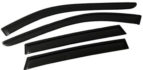 Seitenfenster Windabweiser Für Nissan Für Qashqai J11 J10 Fließheck 2006-2019 Auto Seite Fenster Visier Vent Markisen Unterstände Regen Schutz Tür Ventvisor Seitenscheiben Windabweiser(2014-2019)