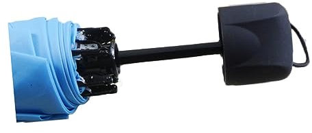 CTIRCHIU Sombrilla Triple Rosa Protección Uv y Portátil Para Sol y Lluvia Para Uso Exterior