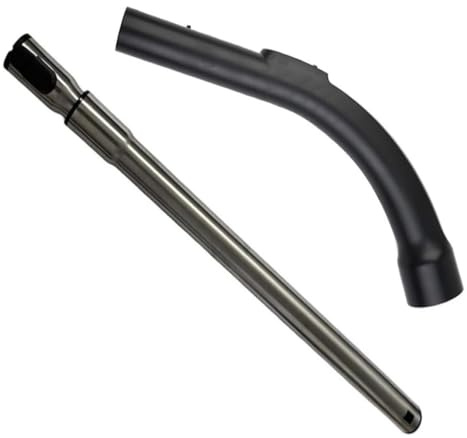 Verlängerungsschlauch-Set for Miele C1, C2 und C3 Staubsauger mit gebogenem Ende und verstellbarem Verriegelungsgriff