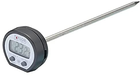 Taylor Food Thermometer, Pro Digital Meat Thermometer, Accurate Multi-Functional Food Cooking Probe, -40°F to 500°F Range