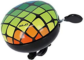 XLC Fahrradglocke 'Mingun' DD-M09 Cluster, Ø 83 mm, blau/grün/gelb/orange (1 Stück)