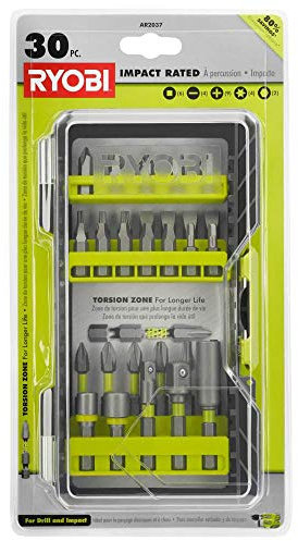 RYOBI AR2037 Impact Rated Driving Kit (30-Piece)