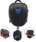 Motorrad-Hecktasche,Hecktasche Motorrad Wasserdicht Gepäcktasche Sitztasche Motorrad-Satteltaschen Multifunktionale Fahrradtasche Sportrucksack-Blau