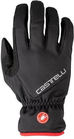 Castelli Men's ENTRATA Thermal Glove Cycling, Black, M