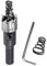 SagaSave 15MM Brocas de acero de alta velocidad de carburo, cortador de agujeros resistente para metal, acero inoxidable, cobre, hierro