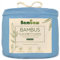 Bambaw Bambus Betttuch ohne Gummizug 240x290 cm, hautfreundliche Allergiker-Bettwäsche, Bettlaken Sommer, nachhaltige 100% Bambus Bettlaken, kühlende Bettwäsche (Hellblau)