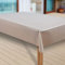 laro Wachstuch-Tischdecke Abwaschbar Garten-Tischdecke Wachstischdecke PVC Plastik-Tischdecken Eckig Meterware Wasserabweisend Abwischbar |70|, Muster:Elligent Glitter Beige, Größe:140x280