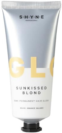 SHYNE - Gloss | Sunkissed Blond - Glanztreatment für blondes Haar, intensive Haarpflege mit Keratin und Provitamin B5 für glänzende und glatte Haare, ohne Parabene