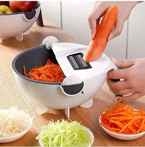 9 in 1 Vegetables Fruit Cutter Slicer Peeler Chopper Dicer Kitchen Product UK