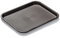 Forgast Bandeja Rectangular para Servir | Tamaño 35x25 cm | Fast-Food | Polipropileno | Bandeja Decorativa | Bandeja de Camarero | Color Marrón | Apta para lavavajillas camareros