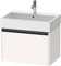 Duravit Ketho.2 Waschtischunterbau, 684x440x460mm, für Vero Air 235070, K250760, Farbe: Weiß Supermatt