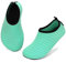 SAGUARO Badeschuhe Kinder Wasserschuhe Kleinkind Schwimmschuhe Strandschuhe Jungen Mädchen Aquaschuhe für Strand Schwimmbad, Mint Grün, 28/29 EU