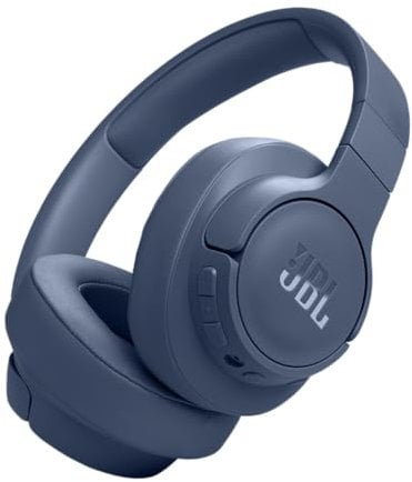 JBL Tune 770NC - Adaptive Noise Cancelling with Smart Ambient Wireless Over-Ear Headphones, Bluetooth 5.3, Up to 70H Battery Life with Speed Charge, Lightweight, Comfortable & Foldable Design (Blue)