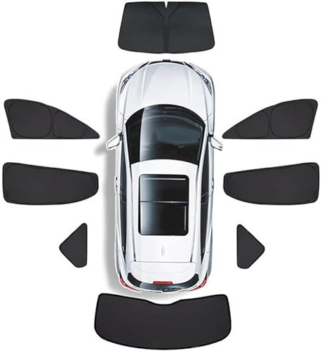 OINTJWWO Auto-Seitenfenster-Sonnenschutz für Hyundai i10 i20 i30 i40 ix20 ix25 ix35 ix55 HB20, Front Heck Und Seitenscheibe Atmungsaktives UV-Schutz Privatsphäre Schutz Sonnenblende Zubehör