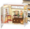 Hausset, Miniaturhaus-Set, Bastelset für kleine Häuser, Miniaturhaus-Set mit Möbeln und Zubehör, Bausatz für Haus, Basteln für Erwachsene