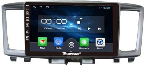 Quad Core 4G+64G Car CarPlay Android Auto 9 IPS Display Navigation Stereoanlage Touchscreen Haupteinheit Pad Tablet Rückfahrkamera GPS Radio Media Player für Infiniti Qx60 2014-2016