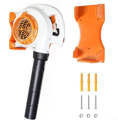 Metal Leaf Blower Holder Wall Mount for BG 50/56/66, SH 56, Protects Tools and Keeps For Garage Tidy