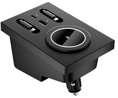 XBERSTAR Wireless Car Charger for Volvo XC60 XC90 S90 S60 V90 USB C Car Fast Charging Adapter