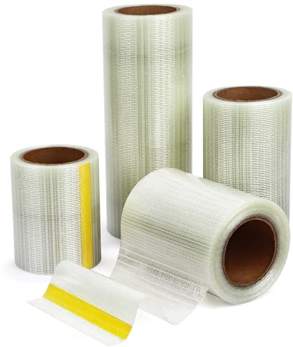 KOVSGQ Markisen Reparatur Klebeband Reparaturset Sonnenschirm Reparaturband Wasserdicht Transparent Weiß 15cmx9m für Segel lkw Bootsabdeckung Wohnmobil Abdeckung Riss Reparatur Pctch Kit