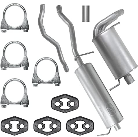 POLMOstrow Auspuff für Ford Galaxy 1 I MK1 1995-2006 | Mitteltopf und Endtopf, Motoren: 1.9 TDI, Van