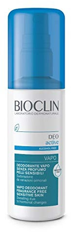 BIOCLIN Deo Active Vapo Deodorante Senza Profumo Per Pelli Sensibili 100ml