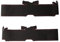 MEWANT Handgenähtes schwarzes Veloursleder-Lenkradbezug für E39 E46 325i E53 X5 Zubehör Protector Automotive Interior Skin