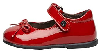 Naturino NATURINO BALLET Ballerine con cinturino alla caviglia, Bambina, Rosso (Rosso 0h05), 19 EU (3 Bambini UK)